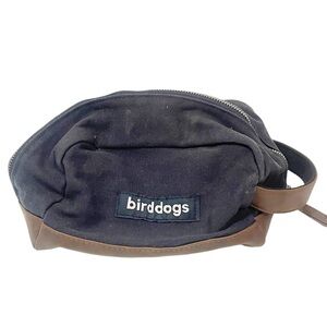 BirdDogs Athletics Dopp Bag Navy Blue Zipper Strap‎ Toiletries Bag